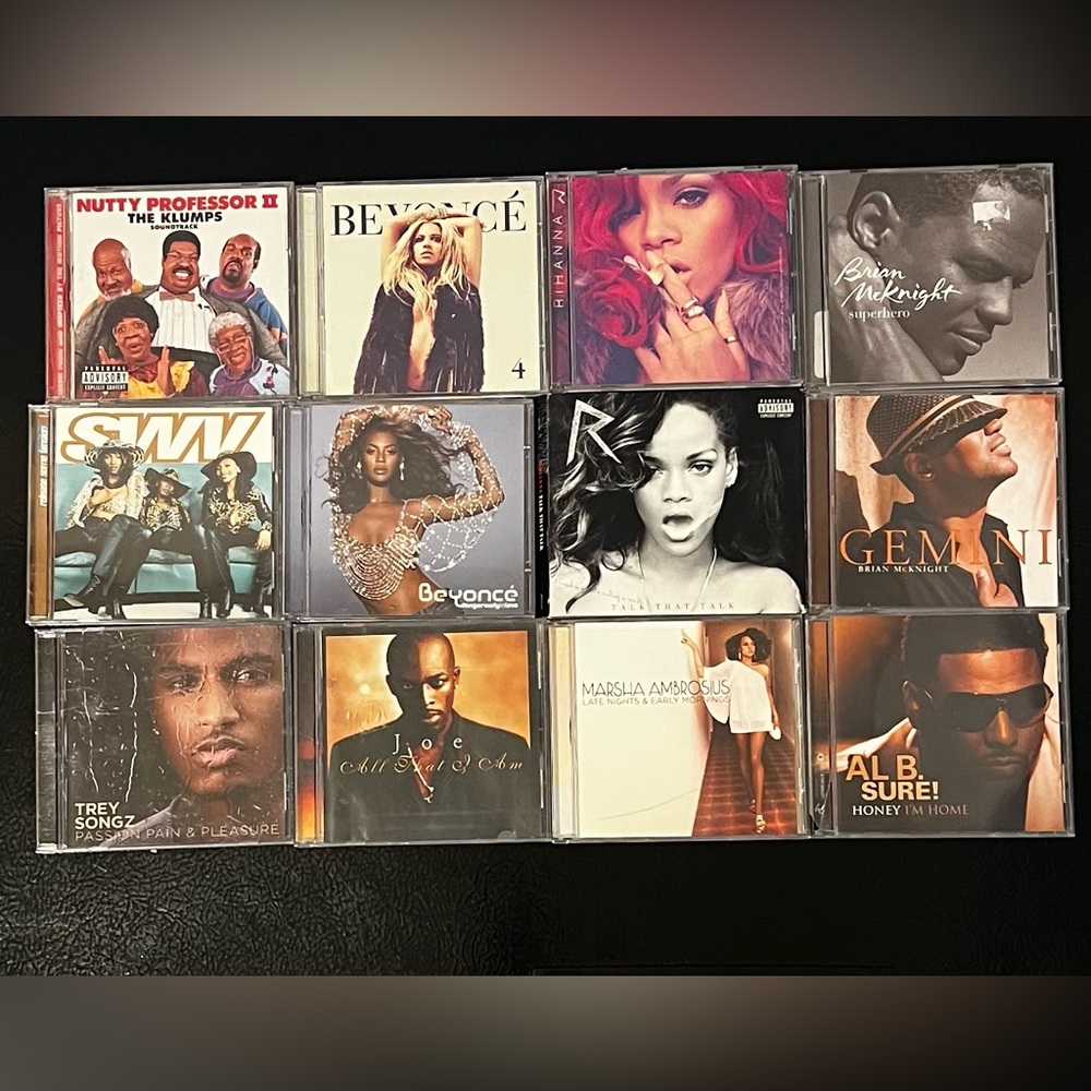 Music CD Collection with Various Artists